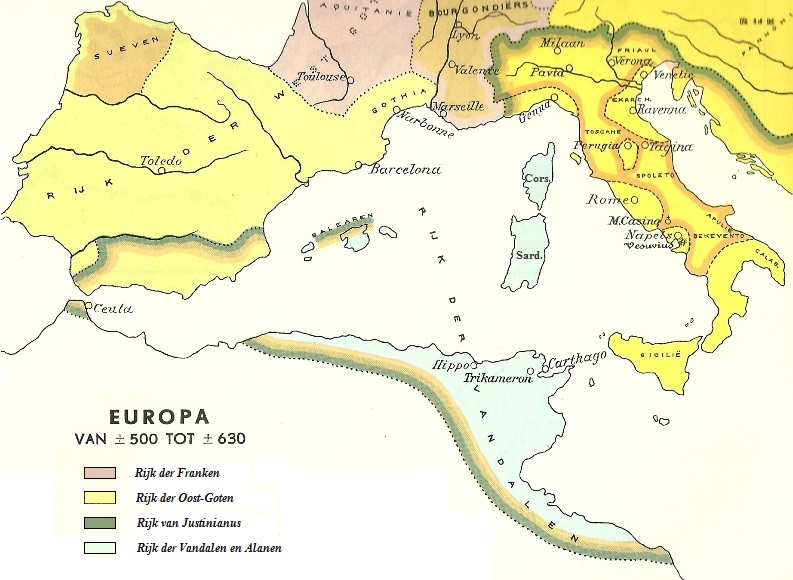 Europa 500 tot 630